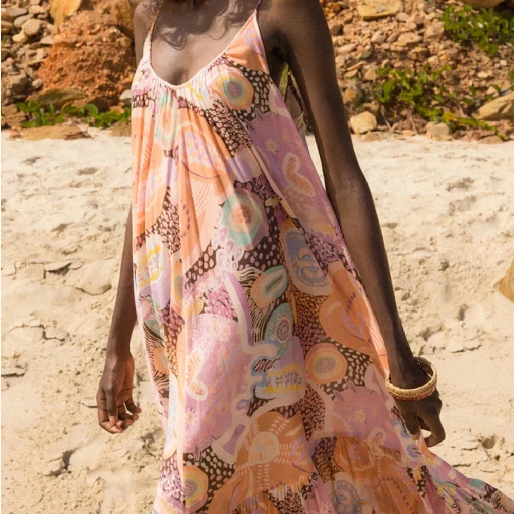 Spell Maleisha Moo Strappy Maxi Dress - Picture 3 of 12